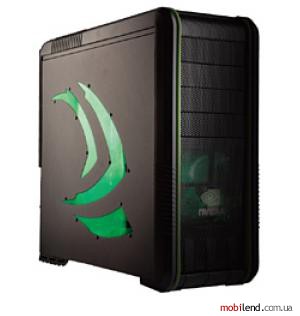 Cooler Master CM 690 II Advanced nVidia Edition (NV-692A-KWN2) w/o PSU Black/green