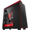 NZXT H440 Matte Black and Gloss Red (CA-H440W-M1)
