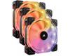 Corsair HD120 RGB LED High Performance Three Pack with Controller (CO-9050067-WW)