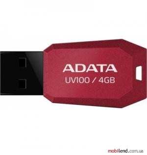 A-Data 4 GB UV100 Red AUV100-4G-RRD