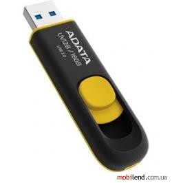 ADATA 16 GB UV128 Black/Yellow