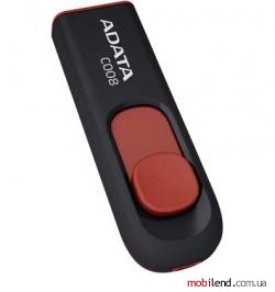 ADATA 4 GB C008 Black/Red AC008-4G-RKD
