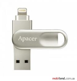 Apacer 32 GB AH790 Lightning Dual USB 3.1 Silver (AP32GAH790S-1)