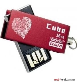 GOODRAM 16 GB Cube Gift Red PD16GH2GRCURR9 G