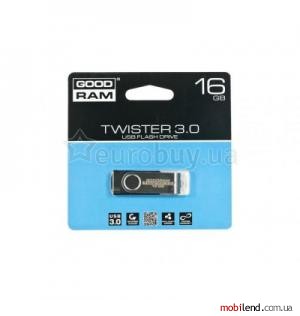 GOODRAM 16 GB Twister USB 3.0 PD16GH3GRTSKR9