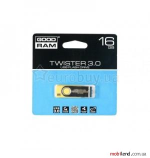 GOODRAM 16 GB Twister USB 3.0 PD16GH3GRTSYR9