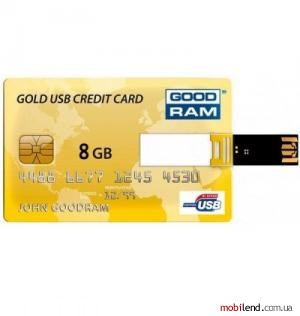 GOODRAM 8 GB Credit Card Gift PD8GH2GRCCPR9 G