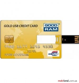 GOODRAM 8 GB Gold Credit Card PD8GH2GRCCPR9