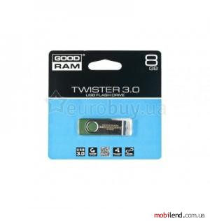 GOODRAM 8 GB Twister USB 3.0 PD8GH3GRTSG2R9