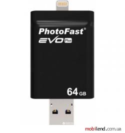 PhotoFast 64 GB i-FlashDrive EVO Plus (IFDEVO64GB)