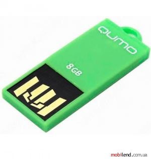 Qumo 8 GB Sticker Green (QM8GUD-STR-Green)