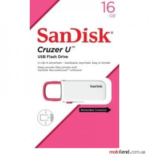 SanDisk 16 GB Cruzer U White-Pink SDCZ59-016G-B35WP