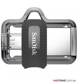 SanDisk 64 GB USB Ultra Dual OTG USB 3.0 Black (SDDD3-064G-G46)
