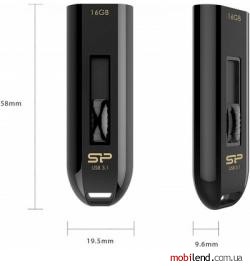 Silicon Power 16 GB USB 3.0 Blaze B21 Black (SP016GBUF3B21V1K)