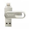 Apacer 32 GB AH790 Lightning Dual USB 3.1 Silver (AP32GAH790S-1)