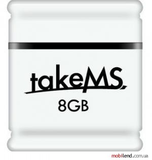 TakeMS 8 GB MEM-Drive EXO White