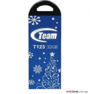 TEAM 32 GB T123 Blue Xmas
