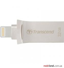 Transcend 32 GB USB 3.1/Lightning JetDrive Go 500 Silver (TS32GJDG500S)