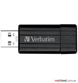Verbatim 4 GB Store n Go PinStripe 49061 Black