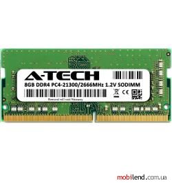 A-Tech 8 GB SO-DIMM DDR4 2666 MHz (AT8G1D4S2666NS8N12V)