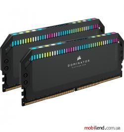 Corsair 32 GB (2x16GB) DDR5 4800 MHz DOMINATOR PLATINUM RGB Black (CMT32GX5M2C4800C34)
