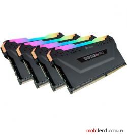 Corsair 32 GB (4x8GB) DDR4 3600 MHz Vengeance RGB Pro Black (CMW32GX4M4D3600C18)
