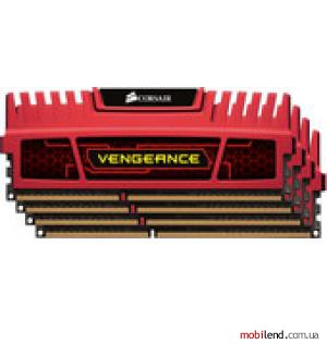 Corsair Vengeance Red 4x4GB DDR3 PC3-17000 KIT (CMZ16GX3M4X2133C11R)