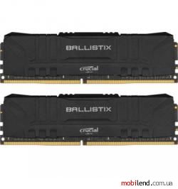 Crucial 16 GB (2x8GB) DDR4 3200 MHz Ballistix Black (BL2K8G32C16U4B)