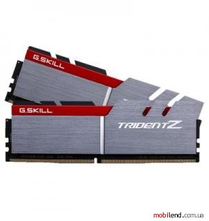 G.Skill 32 GB (2x16GB) DDR4 3400 MHz Trident Z Silver/Red (F4-3400C16D-32GTZ)