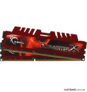 G.Skill RipjawsX 2x4GB KIT DDR3 PC3-10600 (F3-10666CL9D-8GBXL)