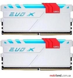 Geil 16 GB (2x8GB) DDR4 3000 MHz EVO X Stealth Black (GEXG416GB3000C15ADC)