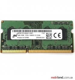 Micron 4 GB SO-DIMM DDR3 1600 MHz (MT8KTF51264HZ-1G9P1)