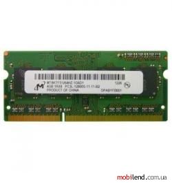 Micron 4 GB SO-DIMM DDR3L 1600 MHz (MT8KTF51264HZ-1G6P1)