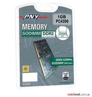 PNY Sodimm DDR2 533MHz 1GB