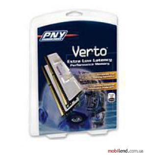PNY Verto Dimm DDR 550MHz kit 1GB (2x512MB)