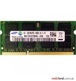 Samsung 8 GB SO-DIMM DDR3 1333 MHz (M471B1G73BH0-CH9)