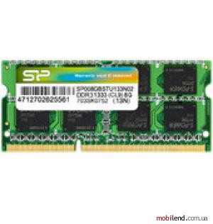 Silicon-Power 8GB SO-DIMM DDR3 PC3-10600 (SP008GBSTU133N02)