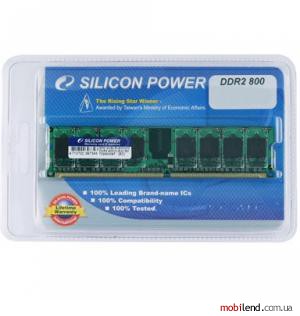 Silicon Power 1 GB DDR2 800 MHz (SP001GBLRU800S02)