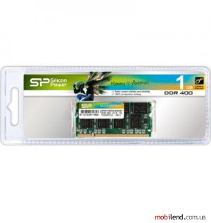 Silicon Power 1 GB SO-DIMM DDR 400 MHz (SP001GBSDU400O01)