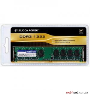 Silicon Power 2 GB DDR3 1333 MHz (SP002GBLTU133V01)
