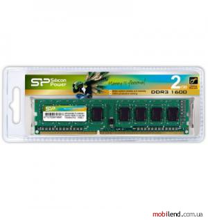 Silicon Power 4 GB DDR3 1600 MHz (SP004GBLTU160V02)