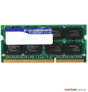 Silicon Power 4 GB SO-DIMM DDR3 1333 MHz (SP004GBSTU133N02)