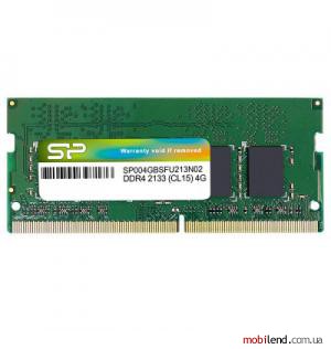 Silicon Power 4 GB SO-DIMM DDR4 2133 MHz (SP004GBSFU213N02)
