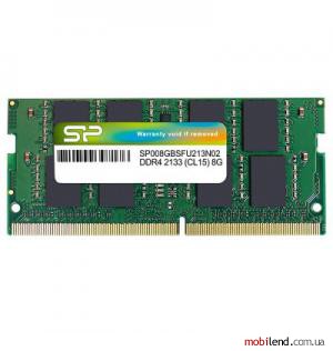 Silicon Power 8 GB SO-DIMM DDR4 2133 MHz (SP008GBSFU213N02)