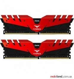 TEAM 8 GB (2x4GB) DDR4 2400 MHz T-Force Dark Red (TDRED48G2400HC14DC01)