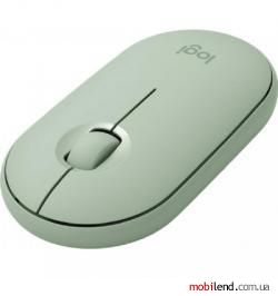 Logitech Pebble M350 Wireless Mouse - Eucalyptus (910-005720)