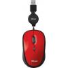 Trust Yvi Retractable Mouse Red (21053)