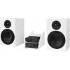 Pro-Ject Set HiFi Mediaplayer Black with White speakers