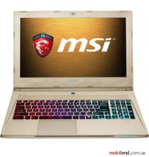 MSI GS60 2QE-219RU Ghost Pro 4K Gold Edition
