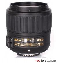 Nikon AF-S Nikkor 35mm f/1.8G ED